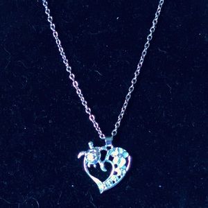 Turtle Heart 20” Necklace